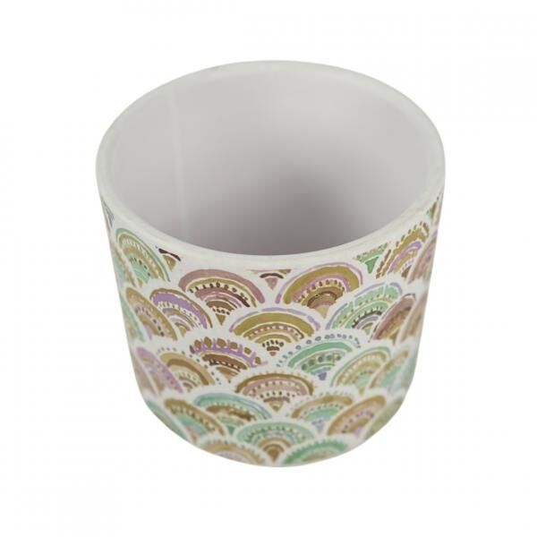 Blumentopf Multi Farbe Keramik 12 cm