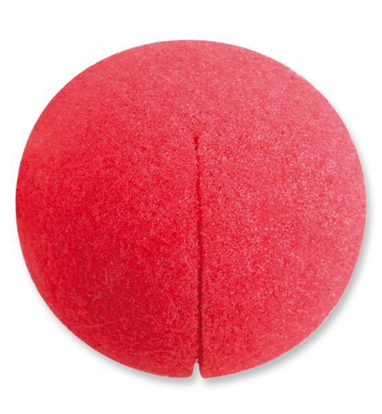 Clownnase Schaumstoff rot - Adult