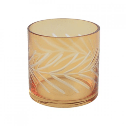 Countryfield tea light holder Vesta brown 11 cm