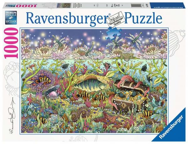D&auml;mmerung im Unterwasserreich - Puzzle 1000 Teile