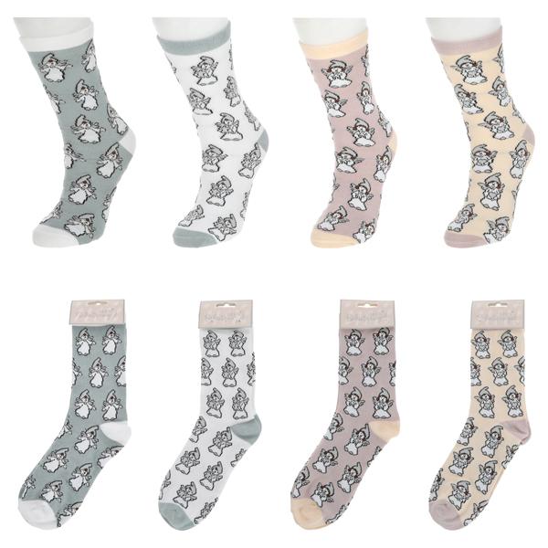 Damen Socken Schutzengel 4/s