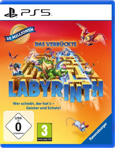 Das verr&uuml;ckte Labyrinth PS5 - Videospiel