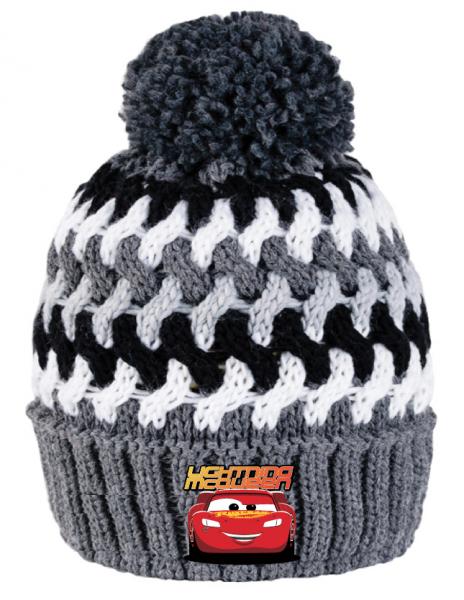 Disney Cars - M&uuml;tze grau f&uuml;r Jungs - 52-54 cm