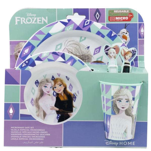 Disney Frozen / Eisk&ouml;nigin - 5-teiliges Fr&uuml;hst&uuml;cks Set