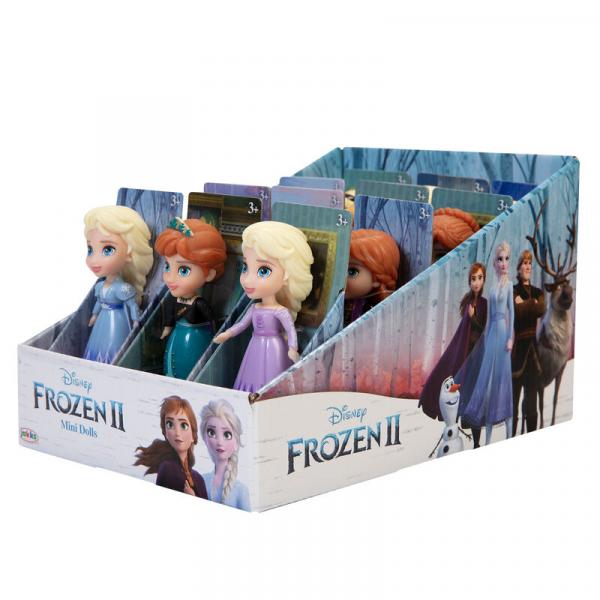 Disney Frozen / Eisk&ouml;nigin - Mini Puppen Sortiment - 12er Display - 7 cm