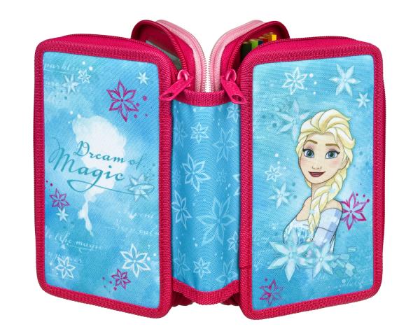 Disney Frozen - Tripledecker, gef&uuml;lltes Sch&uuml;leretui