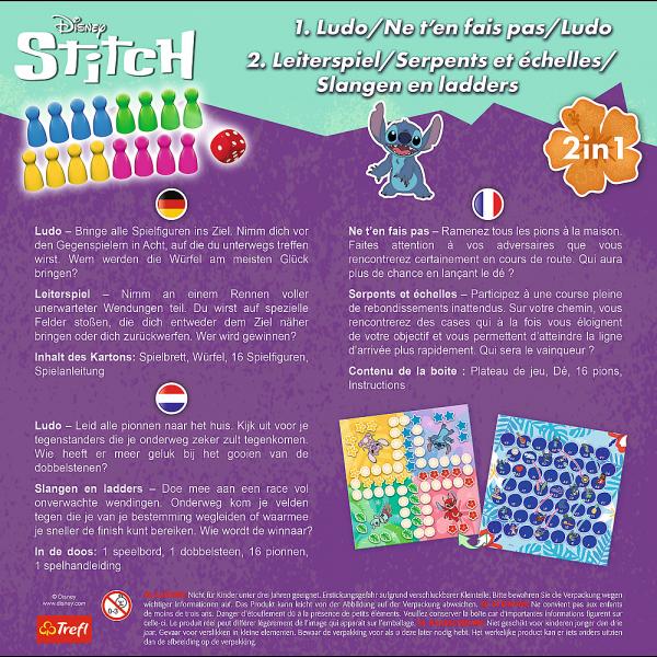 Disney Lilo & Stitch - 2-in-1 Spielebox