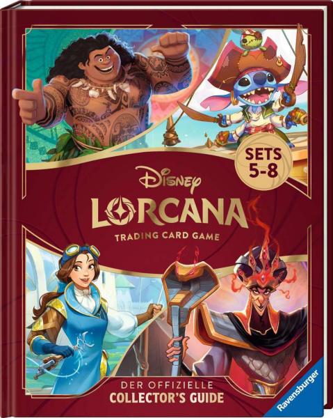 Disney Lorcana - Der offizielle Collector's Guide Sets 5-8 - Buch