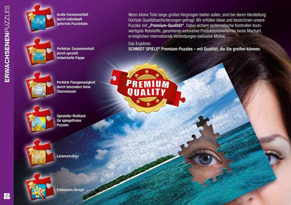 Disney, Rapunzel - 1000 Teile Puzzle (Thomas Kinkade)