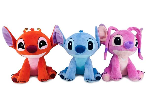 Disney Stitch - Pl&uuml;schfigur - 3-fach sortiert - 25 / 28 cm