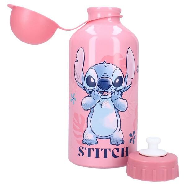 Disney Stitch - Trinkflasche "Let's Eat!" - 500 ml