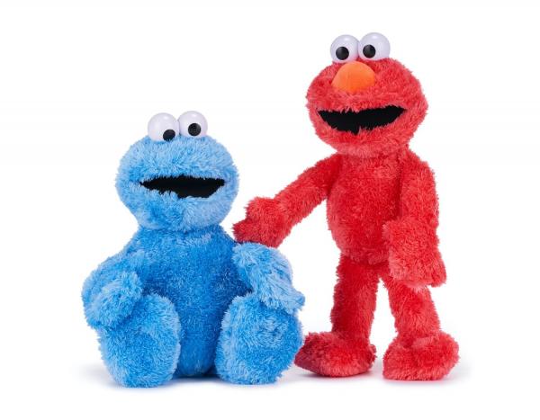 Elmo und Kr&uuml;melmonster Pl&uuml;sch - 36 cm