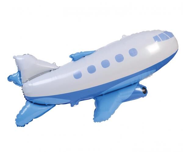 Folienballon "Flugzeug" - 92 cm