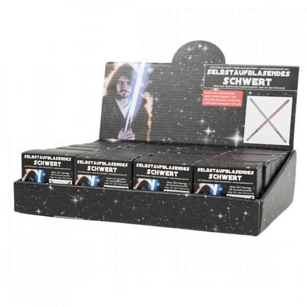 Folienballon Schwert selbstaufblasend 95 cm 2 sortiert