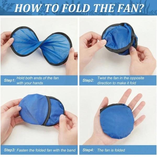 Frisbee faltbar weiß 25 cm