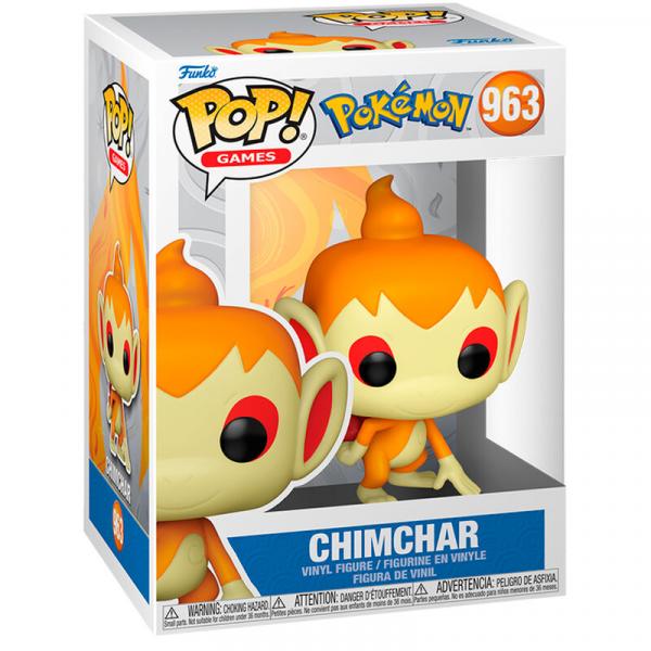 Funko 70925 - Pop! Games - Pokemon Chimchar / Ouisticram / Panflam #963