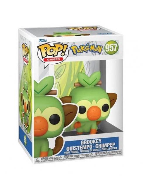 Funko 70976 - Pop! - Pokemon Grookey / Ouistempo / Chimpep #957