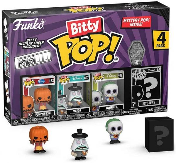Funko 73020 - Bitty POP! - The Night Before Christmas Pumpkin Jack  4er Pack