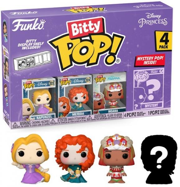 Funko 73030 - Bitty POP! - Disney Princess Rapunzel 4er Pack