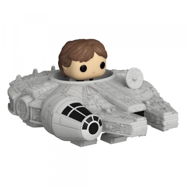 Funko 83623 - Bitty Pop! Rides - Han Solo and Millenium Falcon