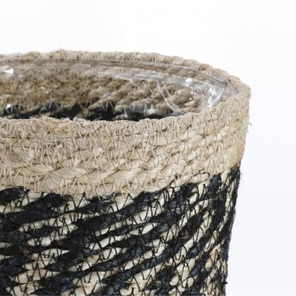 Glimmerkorb Bonaparte schwarz 16 cm