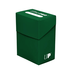 Green Solid Color Deck Box