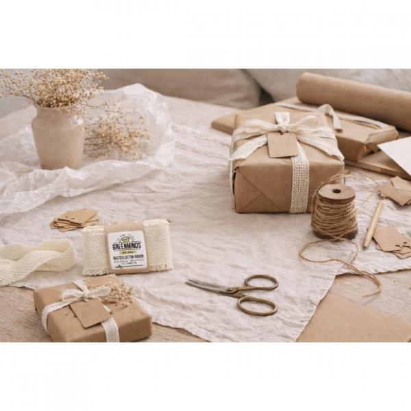 Greenminds ribbon rustic natural 2 m