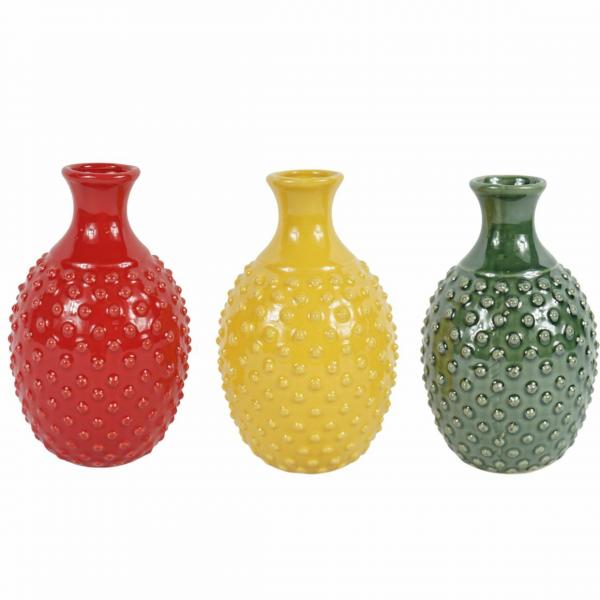 Hana Design Vase 15 cm 3 Stück sortiert
