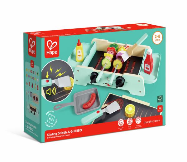 Hape - Grill mit gusseiserner Pfanne