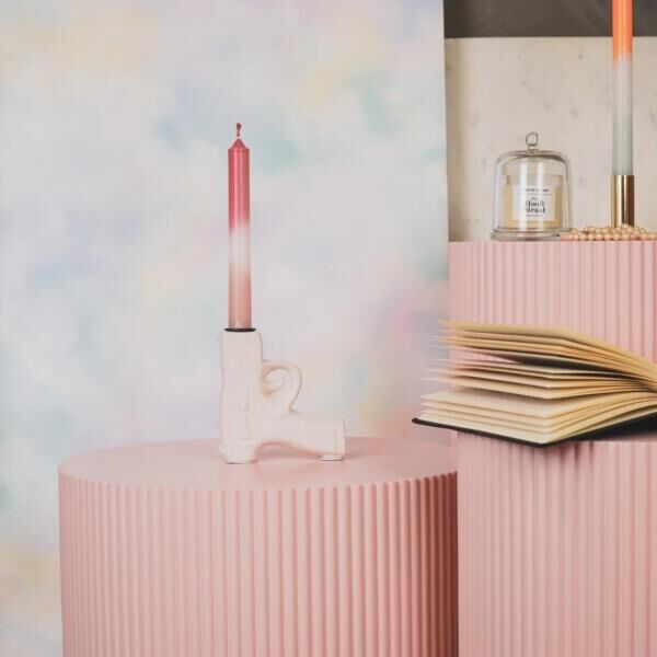 Housevitamin Kerzenhalter weiß 12 cm