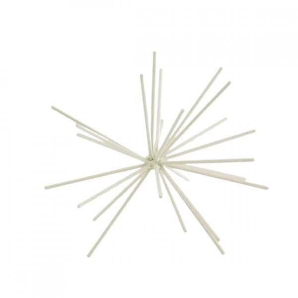Housevitamin Ornament Feuerwerk Metall beige 15 cm