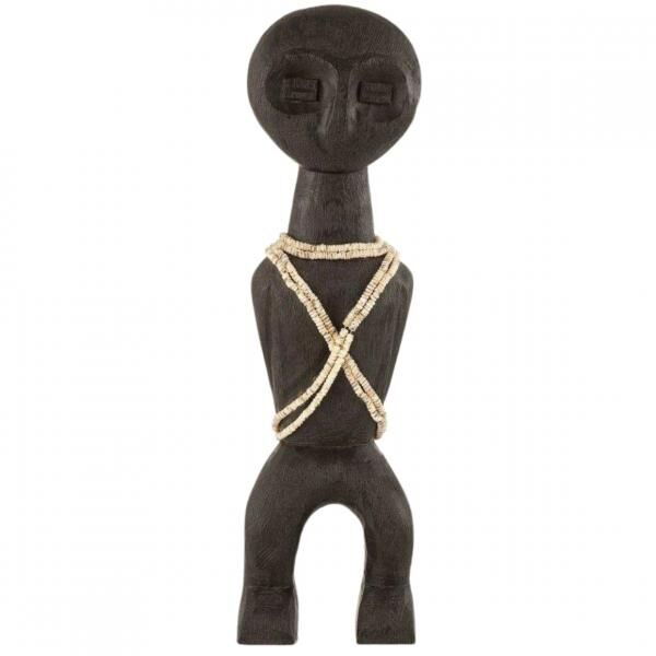 J-Line figure Primitive mango wood black 47 cm