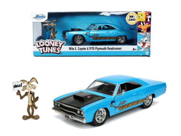 Jada Toys 253255028 - Looney Tunes Road Runner, 1:24 - Model car