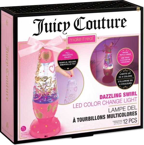 Juicy Couture - Funkelwirbel LED Farbwechsel-Lampe
