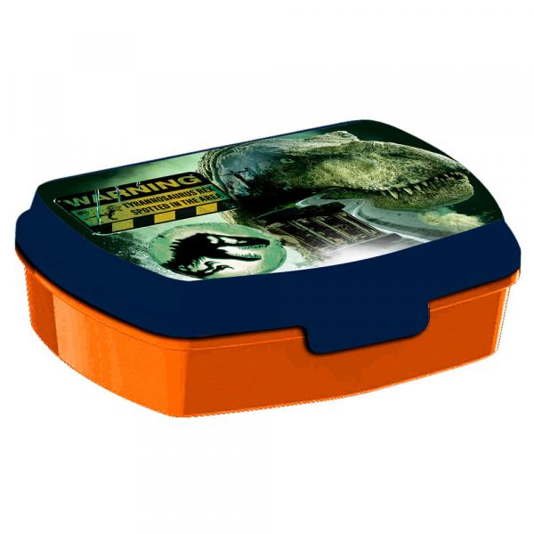 Jurassic World - Brotdose & Aluminium Trinkflasche