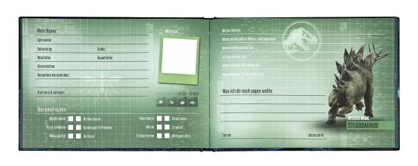 Jurassic World - Freundebuch