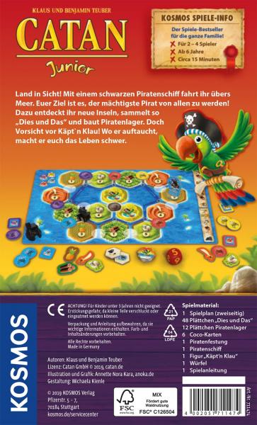 Kosmos 711474 - Catan: Junior - Mitbringspiel