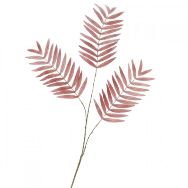 Künstliche Palmwedel Seide alte Rose 95 cm