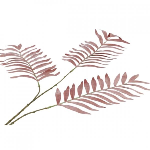 Künstliche Palmwedel Seide alte Rose 95 cm