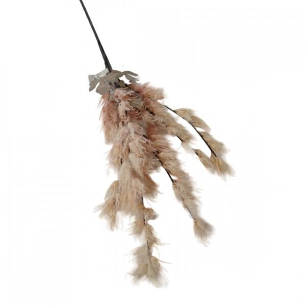 Künstlicher Zweig mit Fahne 59 cm