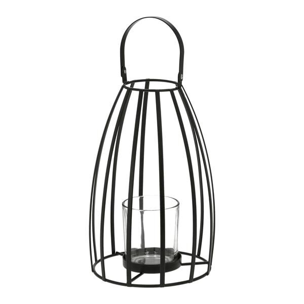 Laterne mit Henkel, Streben, Kegel, gro&szlig;, ca.25cmH