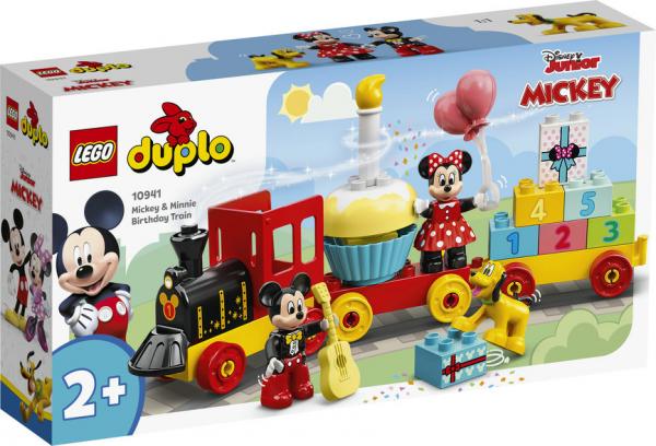 LEGO&reg; 10941 - DUPLO&reg; Mickeys und Minnies Geburtstagszug (22 Teile)