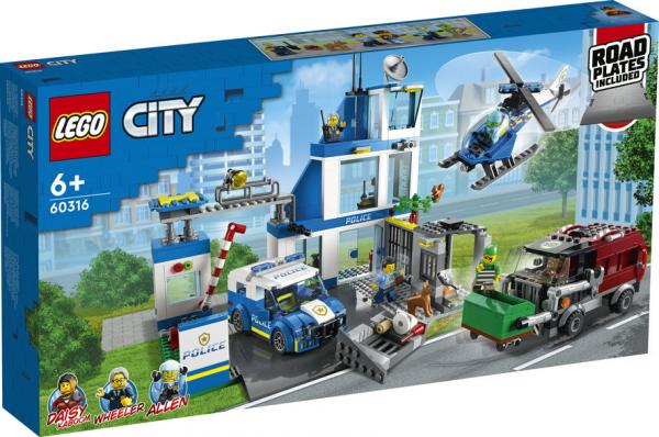 LEGO&reg; 60316 - City Polizeistation (668 Teile)