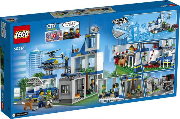 LEGO&reg; 60316 - City Polizeistation (668 Teile)