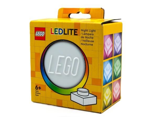 LEGO&reg; Classic - Legostein Nachtlicht weiss - 9,5 cm