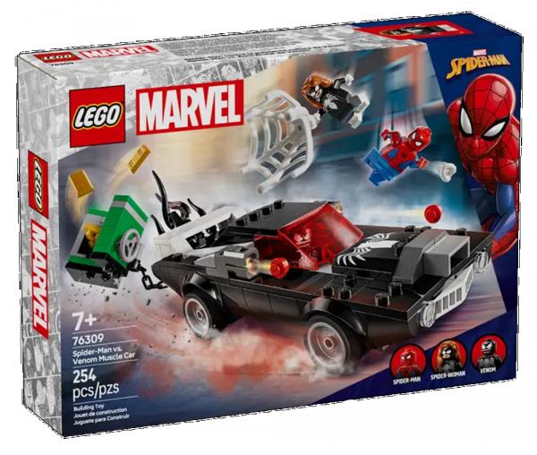 LEGO&reg; Marvel Super Heroes&trade; 76309 - Spider-Man vs. Venom Muscle-Car (254 Teile)