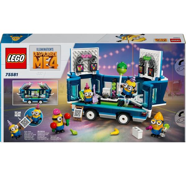 LEGO&reg; Minions Despicable 4 75581 - Minions und der Party Bus (379 Teile)