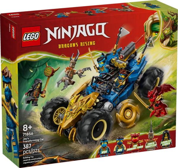 LEGO® NINJAGO - Jay's Transforming Speedster (387 pieces)