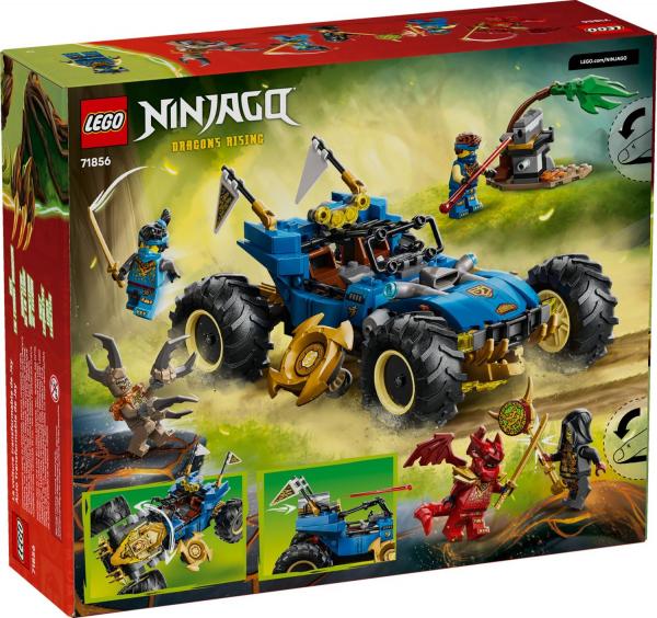 LEGO® NINJAGO - Jay's Transforming Speedster (387 pieces)