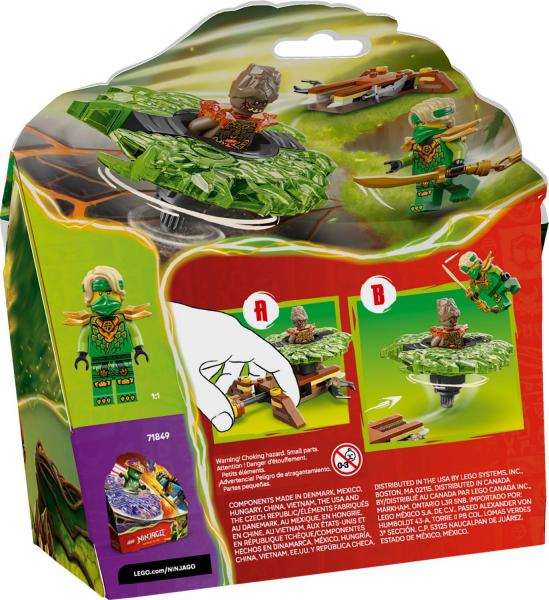 LEGO&reg; NINJAGO - Lloyd vs. Erdmonster-Spinner (52 Teile)